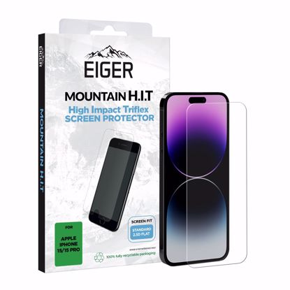 Picture of Eiger Eiger Mountain H.I.T Screen Protector for 1 Pack iPhone 16/15/15 Pro