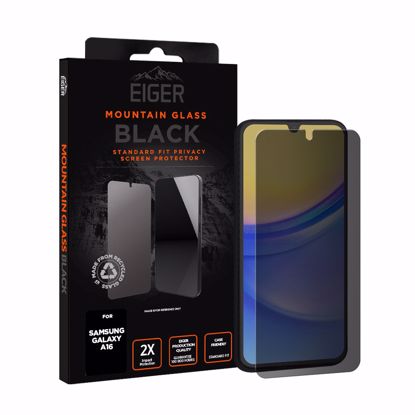 Picture of Eiger Eiger Mountain Black Privacy Screen Protector GRS for Samsung Galaxy A17/ A16/ A26