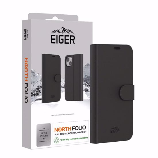 Picture of Eiger Eiger North Folio Case for iPhone 11 in Black